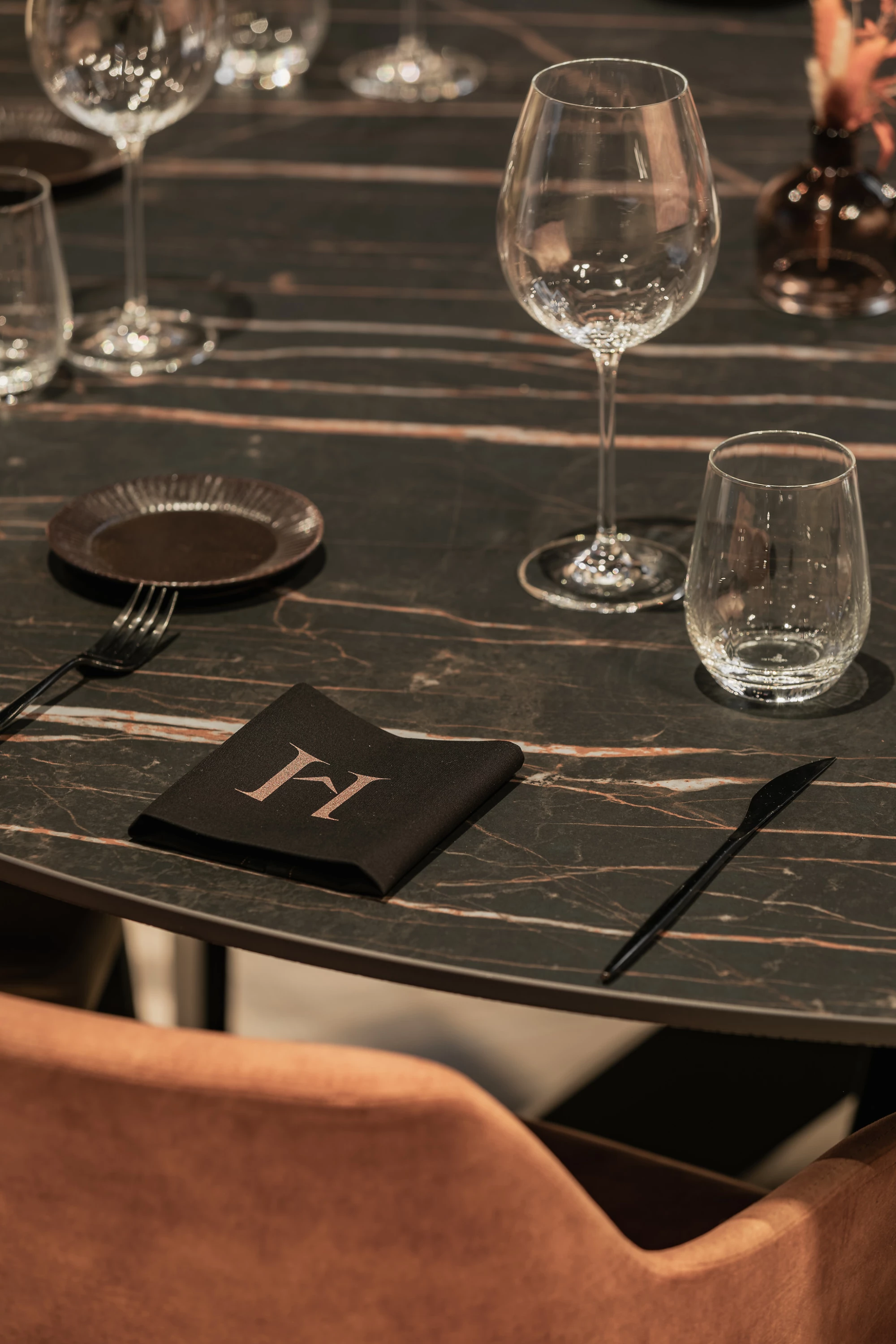 "Fine dining" in ons restaurant