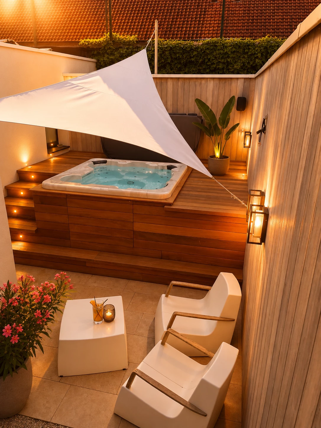 B&B met Priv&eacute; Wellness in Izegem: Ontdek de vernieuwde jacuzzi van Herenhuis
