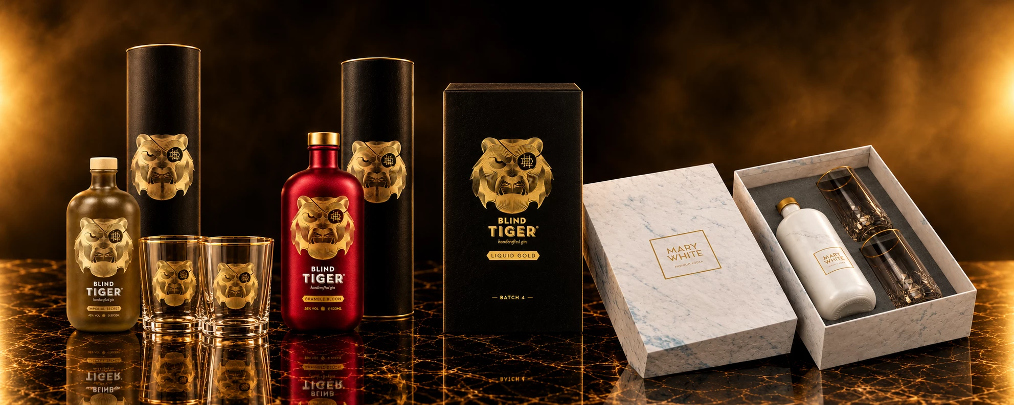 Blind Tiger Gin & Mary White Vodka kopen in Izegem