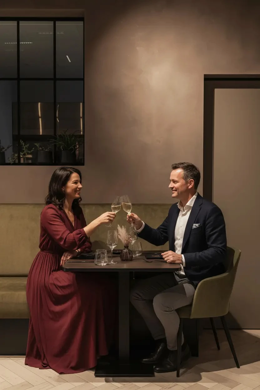 Vieren van relatie- of huwelijksverjaardag bij B&B Herenhuis Izegem