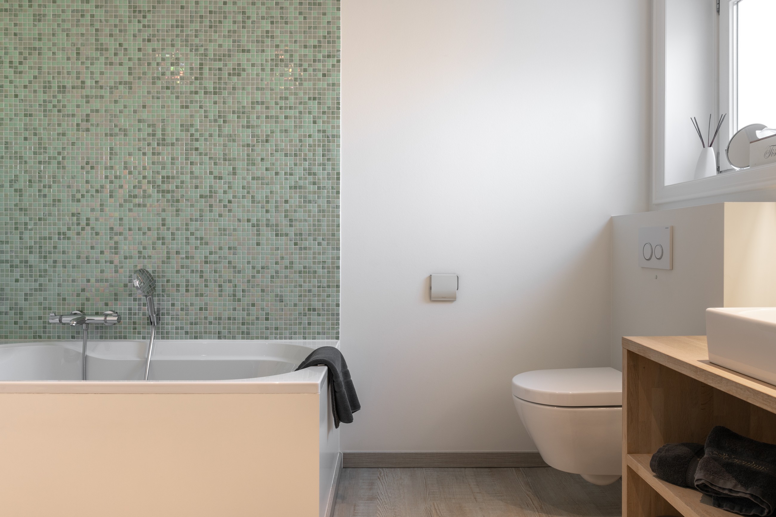 Badkamer charmant bnb Herenhuis Izegem