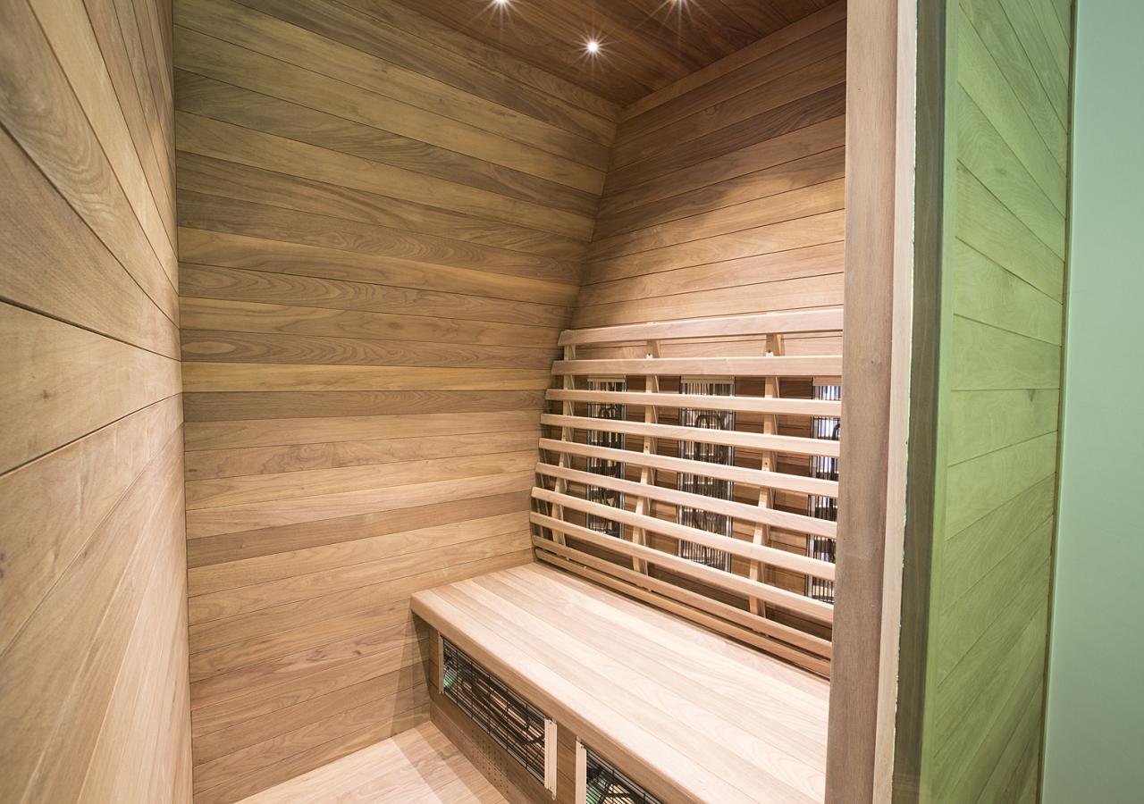 Infrared cabine room Marraine bnb Herenhuis Izegem